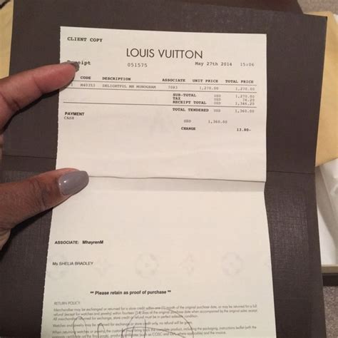 real lv receipt|check my louis vuitton.